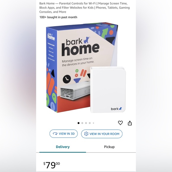 Bark Home Parental Controls Wi-Fi Manage Screen Time Block Apps Filter Websites - Picture 3 of 12